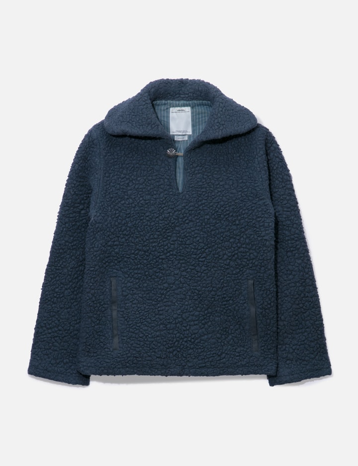Visvim Sherpa Fleece Jacket In Blue