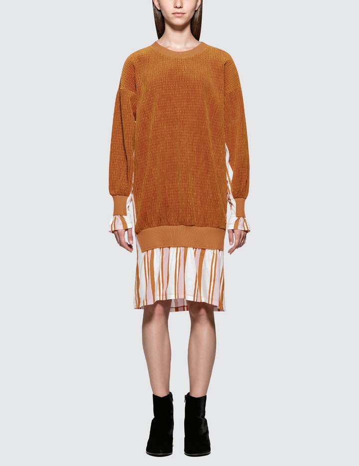 Aalto - Heavy Jersey Dress With Flared Hem | HBX Aalto - Heavy Jersey Dress With Flared Hem | HBX