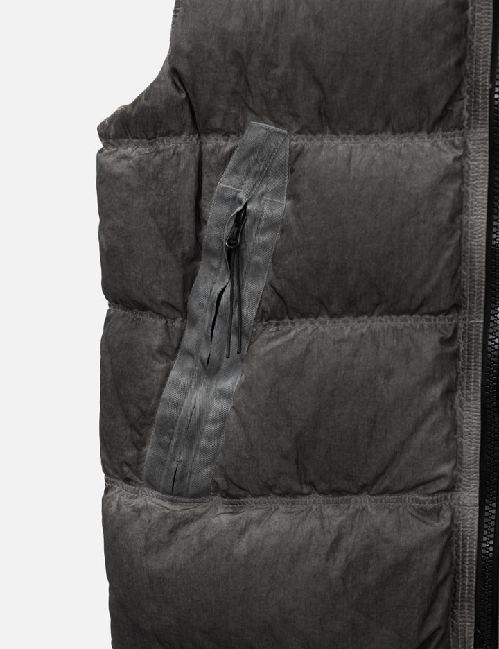C.P. Company Eco-Chrome R Mixed Hooded Down Gilet