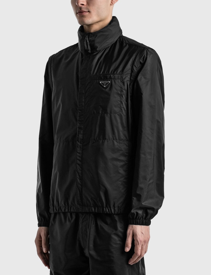 Prada - Nylon Track Jacket | HBX - Globally Curated Fashion and Lifestyle  by Hypebeast