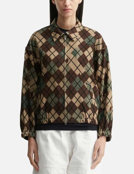 NÒMARHYTHM TEXTILE Argyle Blouson