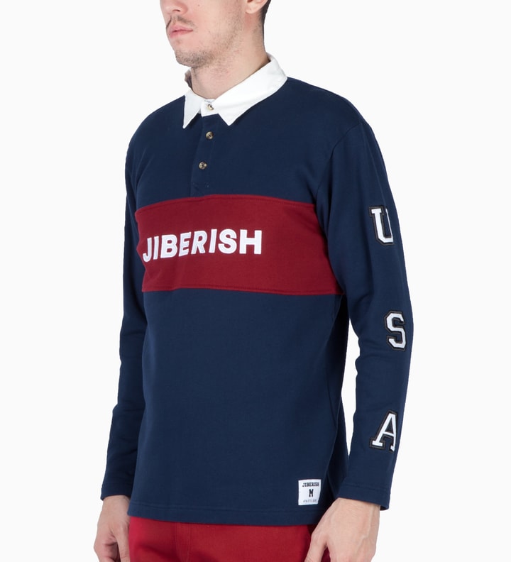 Red/Blue USA Rugby Polo Shirt Placeholder Image