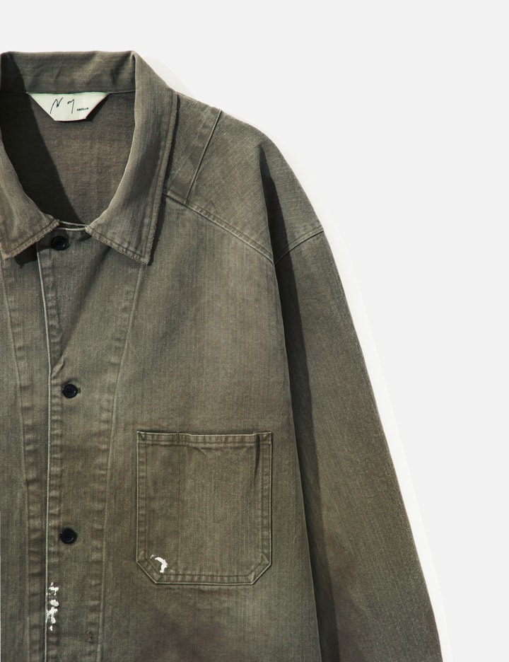 ANCELLM Herringbone Work Jacket