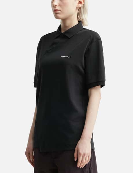 X POST ARCHIVE FACTION (PAF) Diagonal Polo T-Shirt view 19