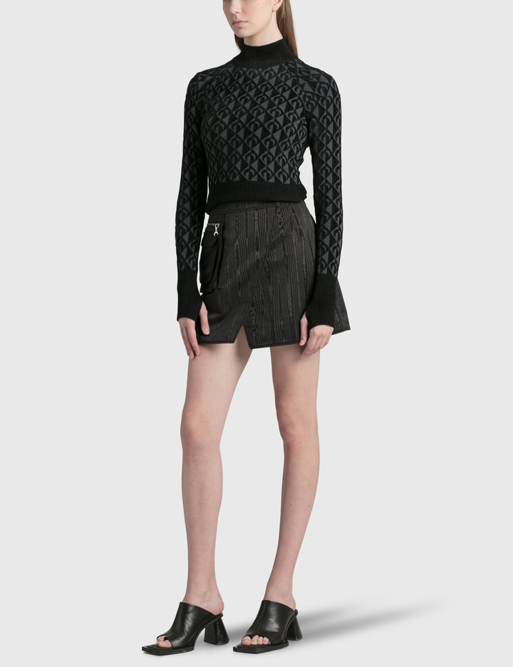 Moon Lozenge Textured Sweater Placeholder Image