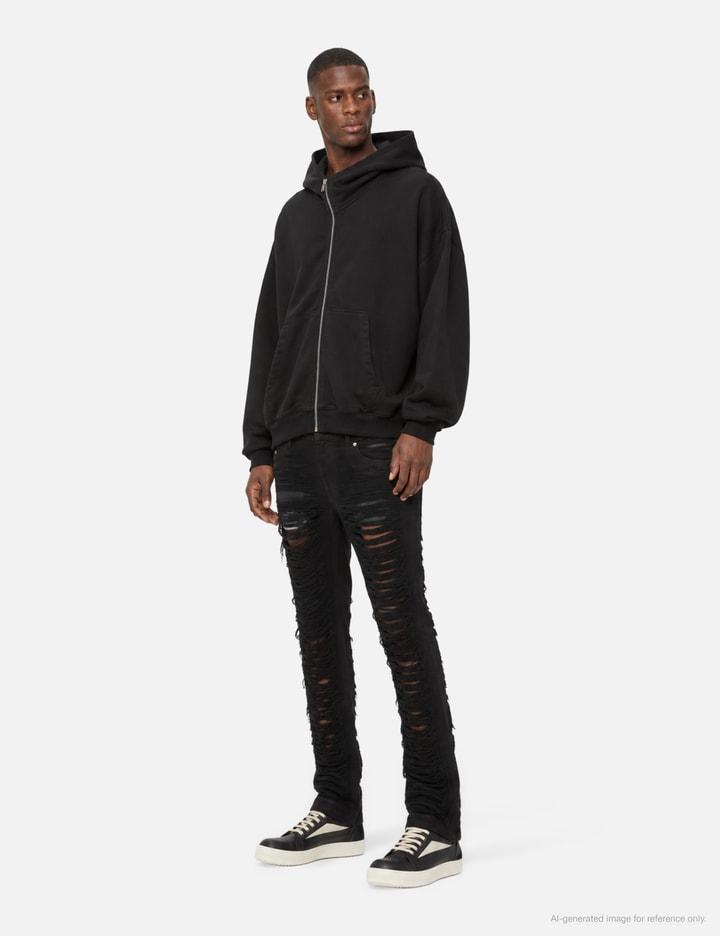 Rick Owens Drkshdw Mountain Hun Hoodie
