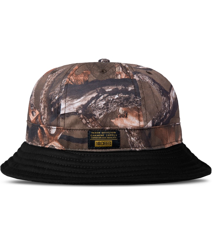 Hunting Camo Highlow Fisher Bucket Hat Placeholder Image