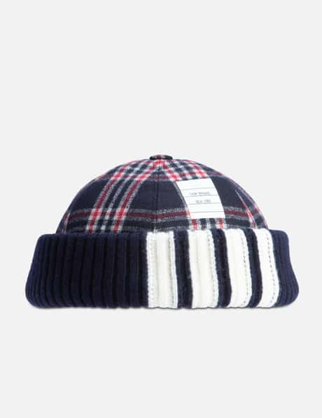 Thom Browne Knit Rib Brim Hat