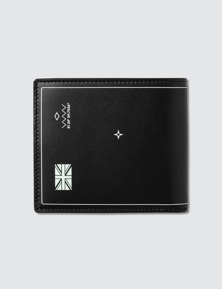 Symbol Print Leather Wallet Placeholder Image
