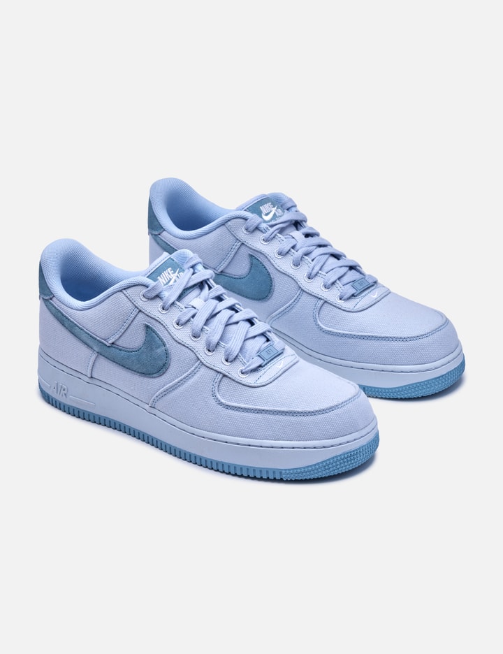 Nike Air Force 1 I 07 LV8 Low Canvas Suede Dip Dye Blue Football Grey  DQ8233 001