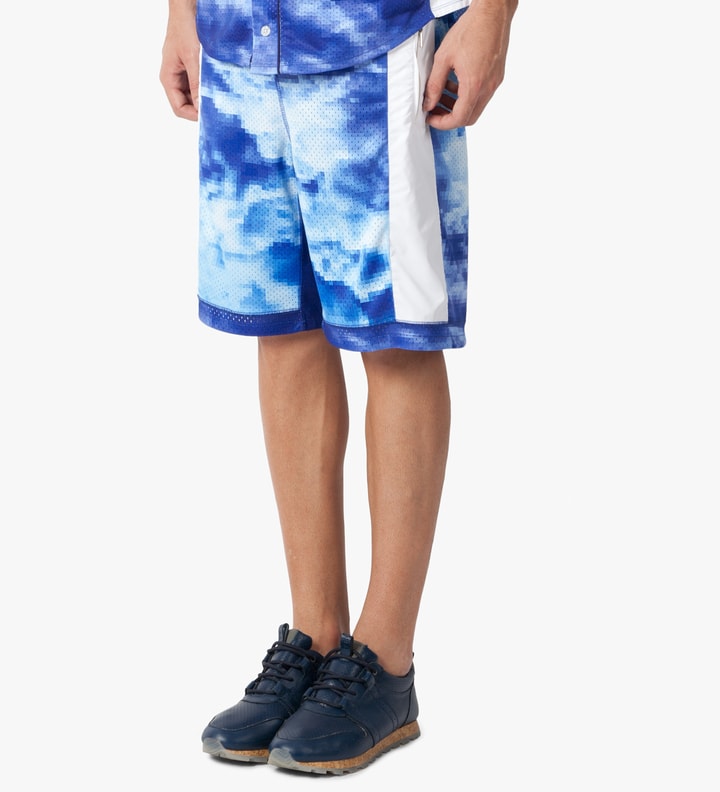 Blue Digital Cloud Shorts Placeholder Image
