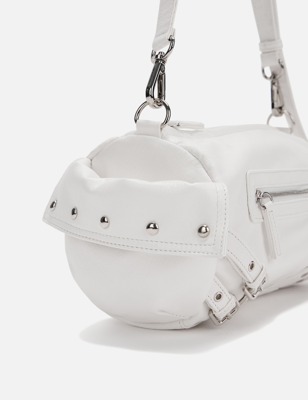 Stud Pocket Bag In Ivory view 18