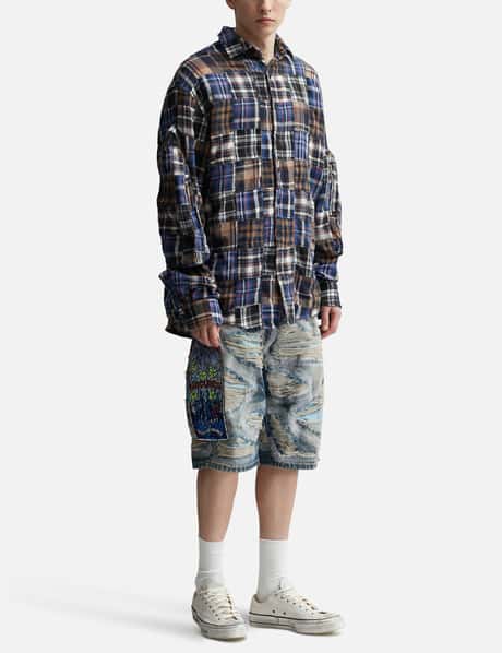 MULTI-PLAID POCKET FLANNEL view 15