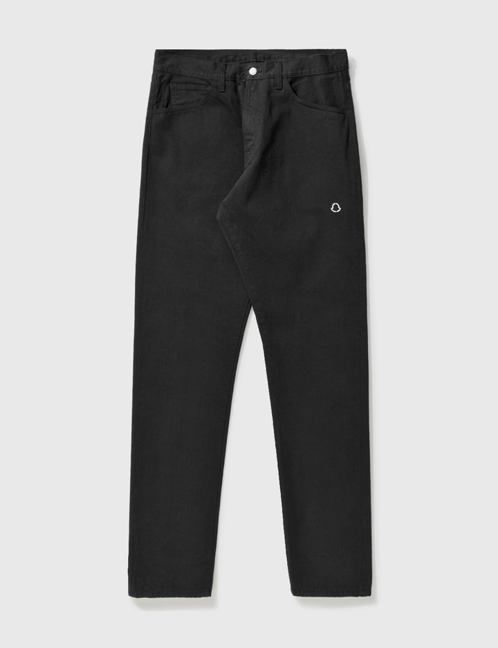 Shop Moncler Genius 7 Moncler Frgmt Hiroshi Fujiwara Trousers In Black