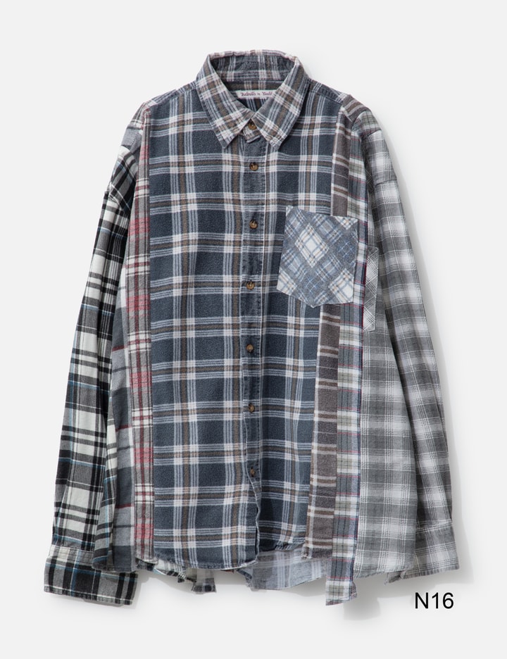 7 Cuts Wide Flannel Shirt Placeholder Image