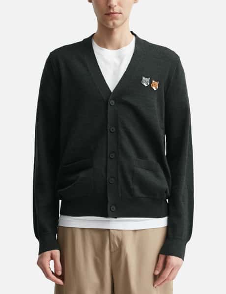 Double Fox Head Regular Cardigan view 10