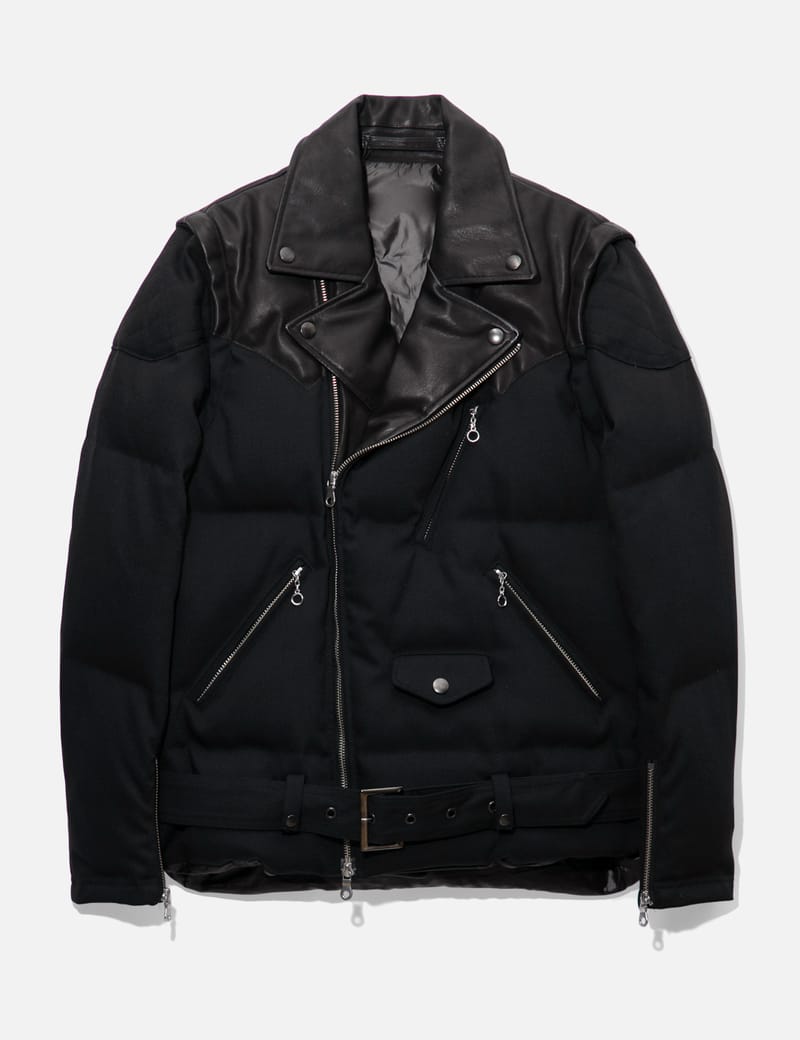 nike x stüssy leather jacket