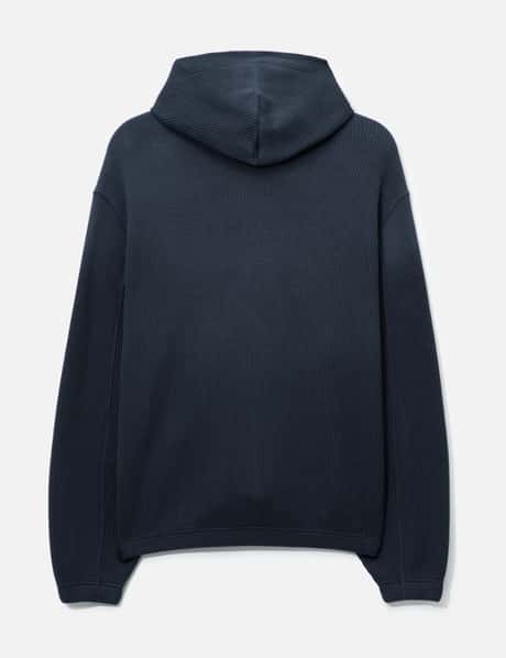 Bee Sun Faded Organic Waffle Zip Up Hoodie view 8