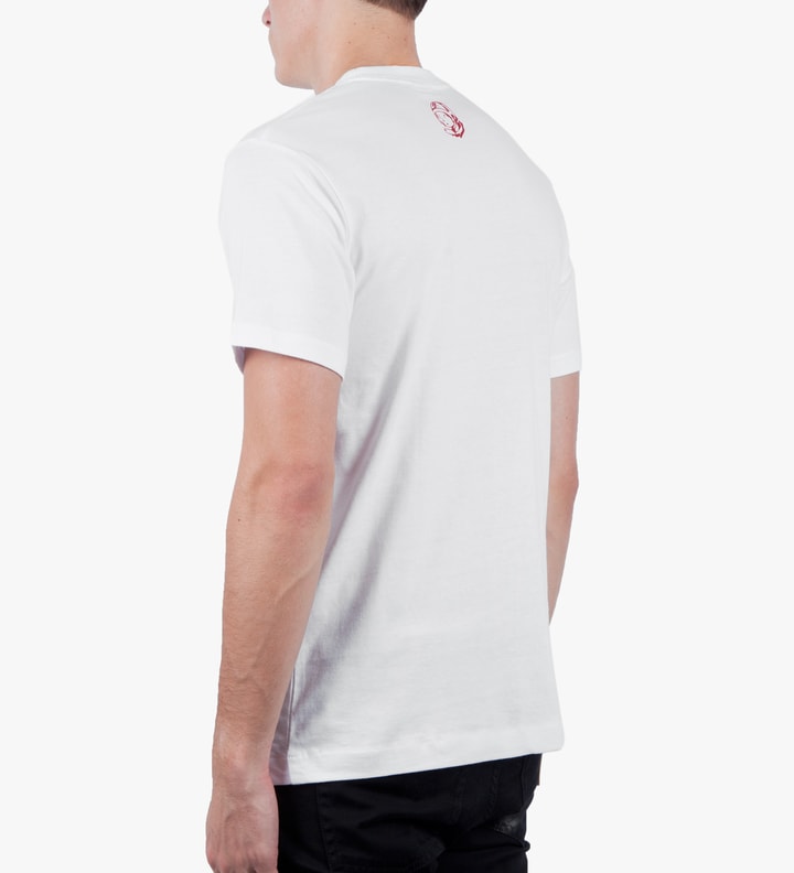 White/Chinese Red S/S Classic Arch T-Shirt Placeholder Image
