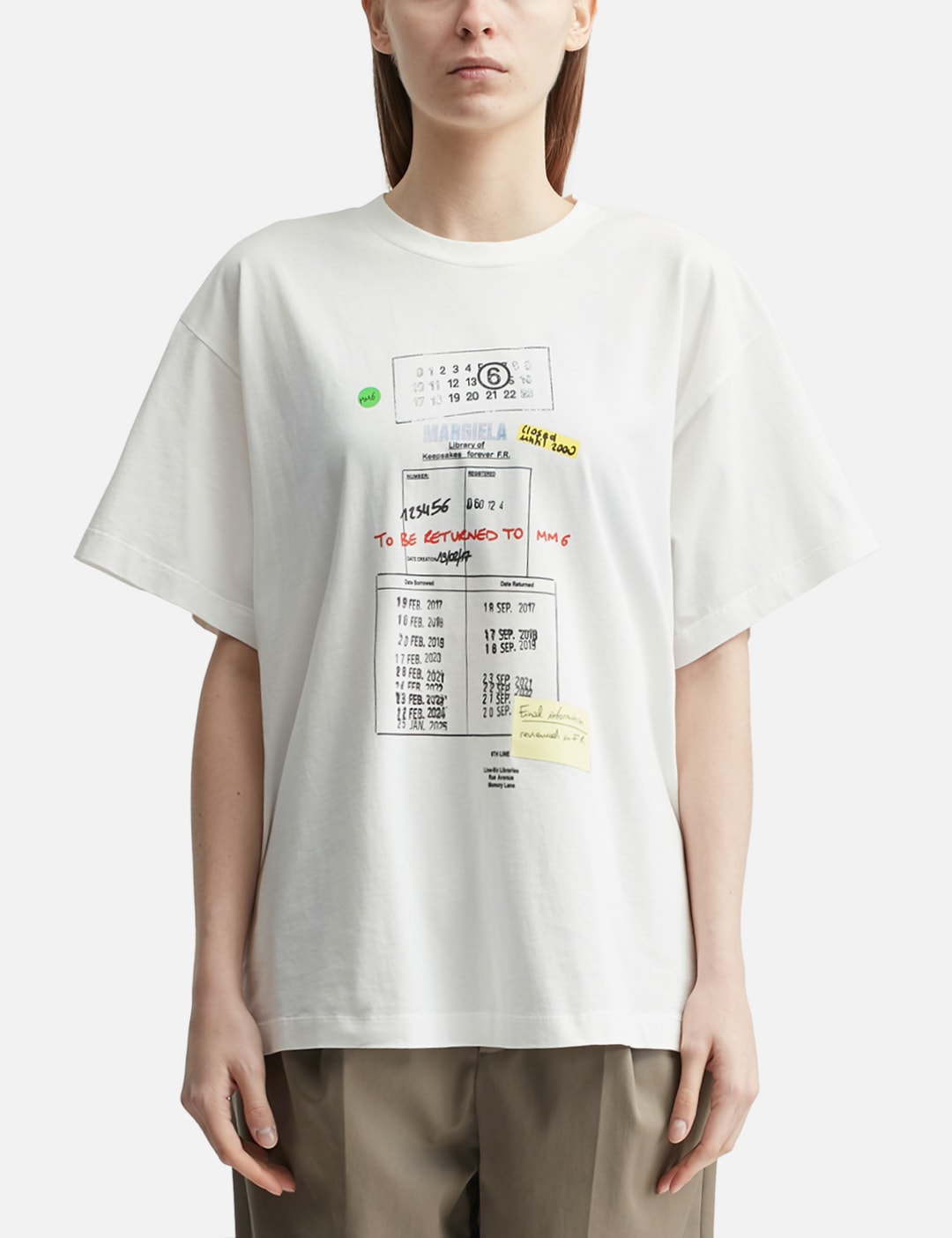 Stamp Print T-Shirt view 11