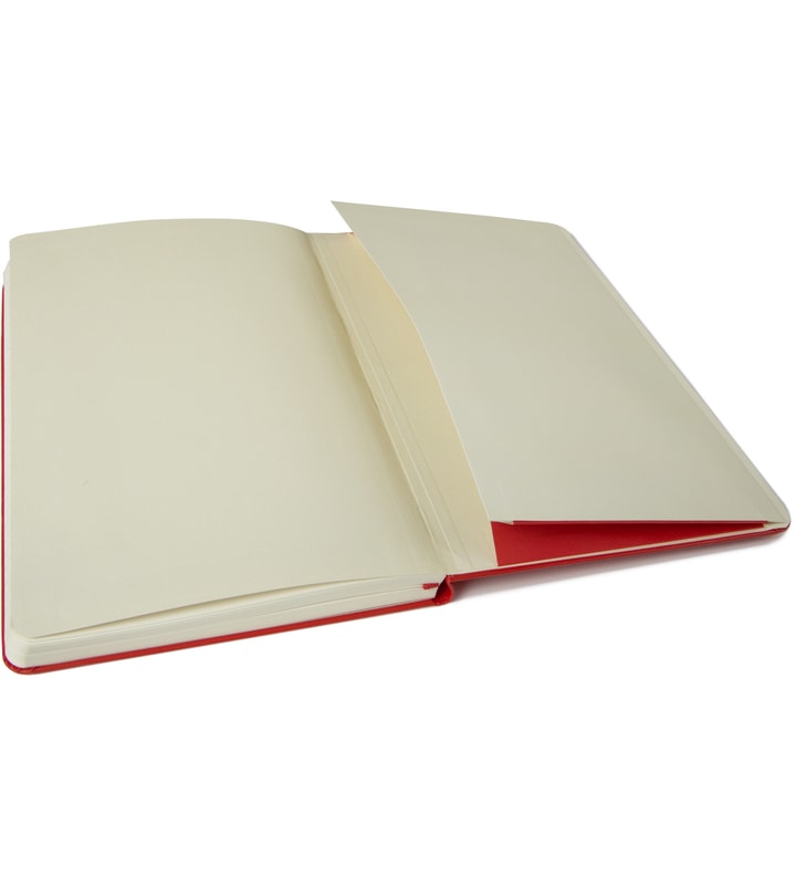 MOLESKINE Red Hard Cover Ruled Large Notebook
