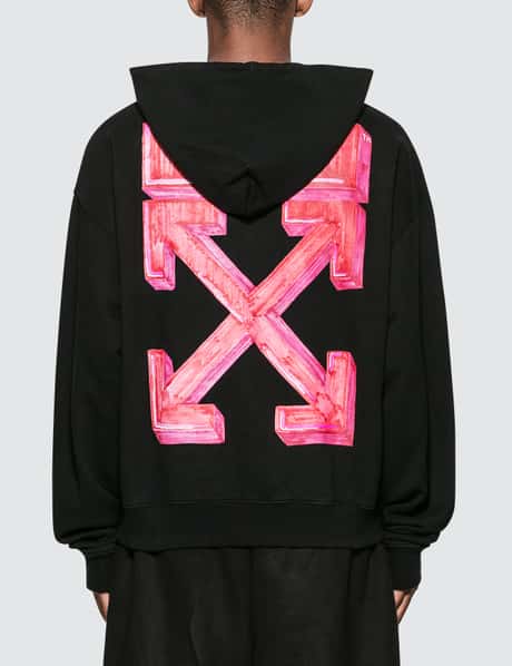 Off white marker arrows hoodie pink Clearance