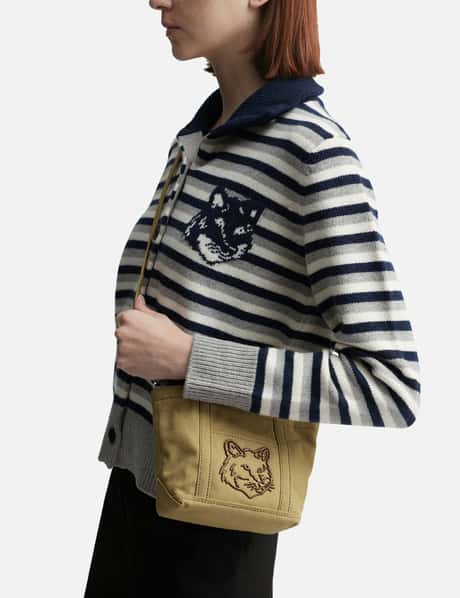 メゾンキツネ - FOX HEAD MINI TOTE | HBX