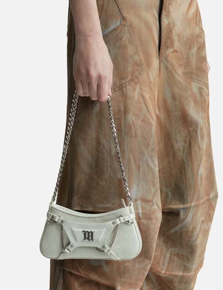 LEATHER FETISH SHOULD BAG view 17