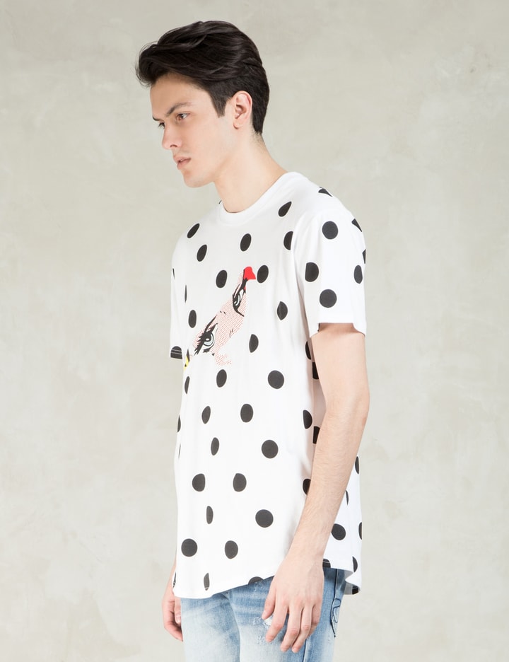White S/S Dot Pigeon T-Shirt Placeholder Image