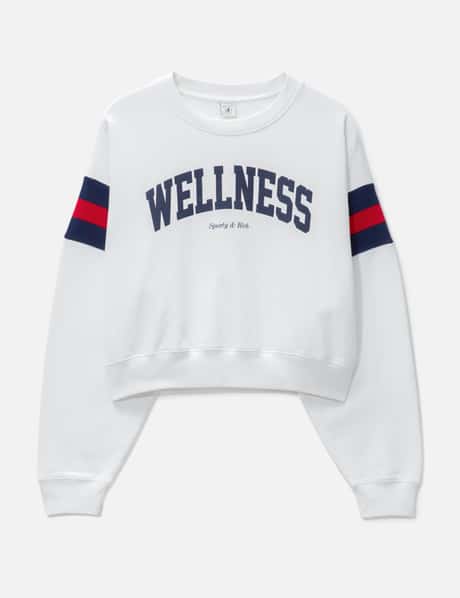 Sporty & Rich Wellness Ivy Rugby Crewneck