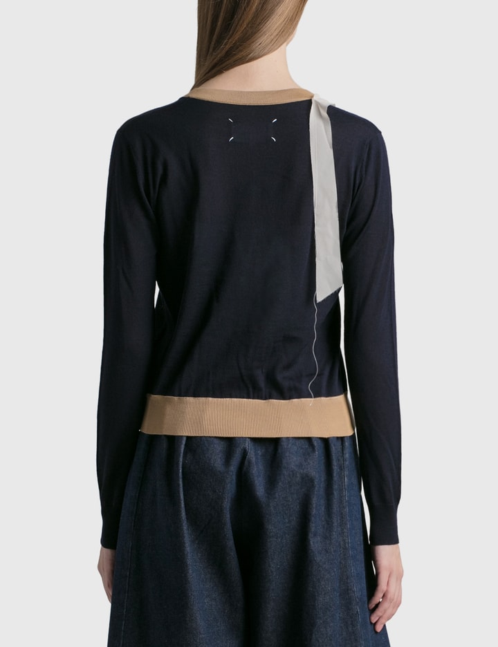 Deconstructed Wool Blend Cardigan Placeholder Image