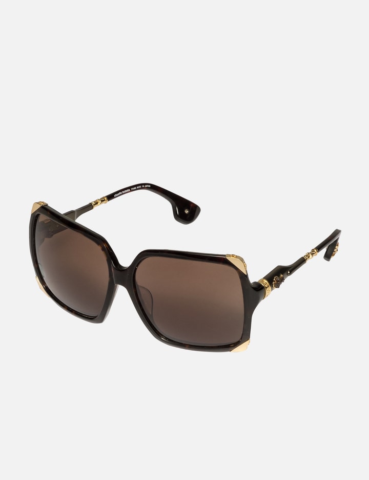 Shop Chrome Hearts Sunglasses In Black
