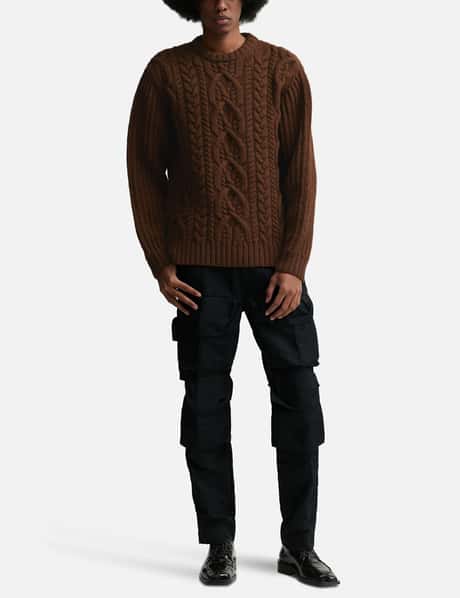 Dries Van Noten - メッツィ ケーブル ニット セーター | HBX