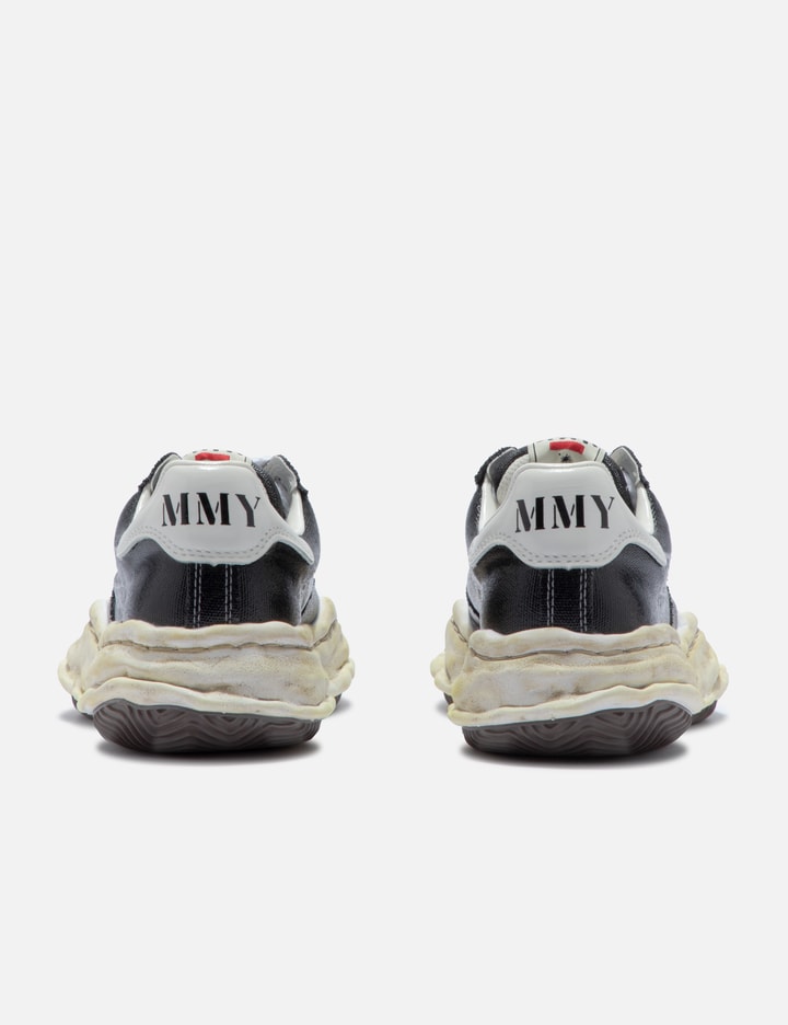 Miharayasuhiro Blakey" Og Sole Silicon Coating Canvas Low-top Sneaker In Black
