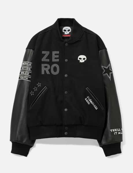 Zero X Pleasures Pleasures Varsity Jacket view 6