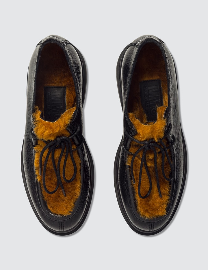Fun Fur Lace Up Shoes Placeholder Image