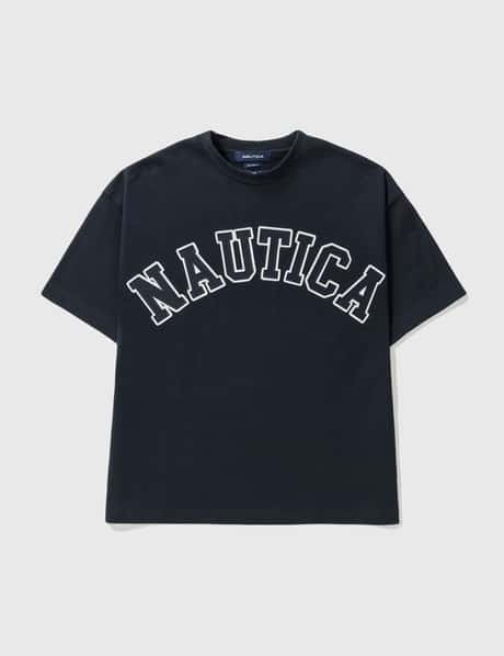 Nautica JP "Too Heavy" 아치 로고 티셔츠 -HBX LTD-