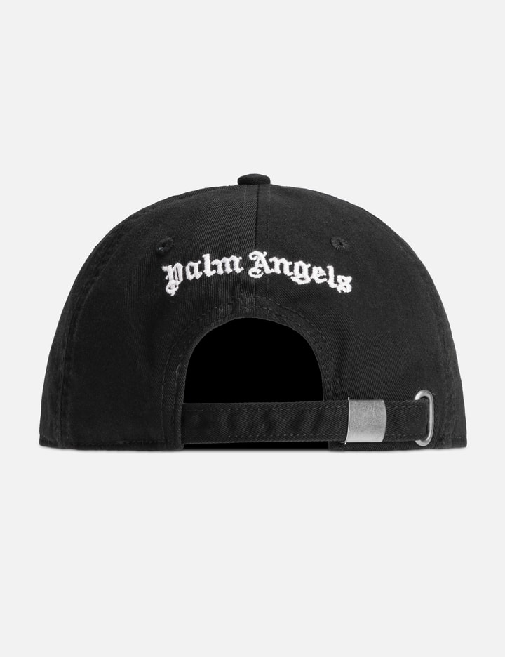 Shop Palm Angels Monogram Cap In Black