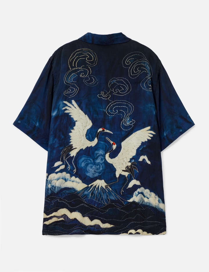 Boro Crane Camp Collar Shirt Placeholder Image