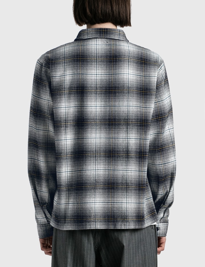 Paul Shadow Plaid Zip Shirt Placeholder Image