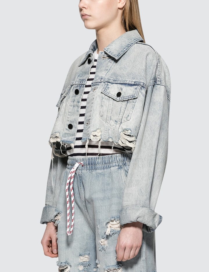 Blaze Crop Denim Jacket Placeholder Image