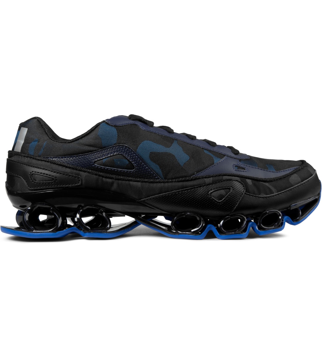 adidas Originals Blue/Camo Raf Simons x Adidas Bounce Sneakers HBX
