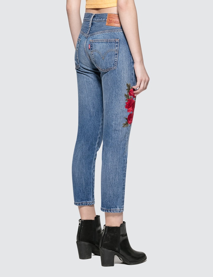 "Custom Blues" 501 Cropped Taper Jeans Placeholder Image
