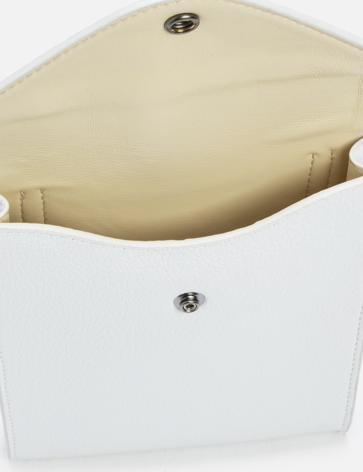 Shop Lemaire Enveloppe Mini Bag In White