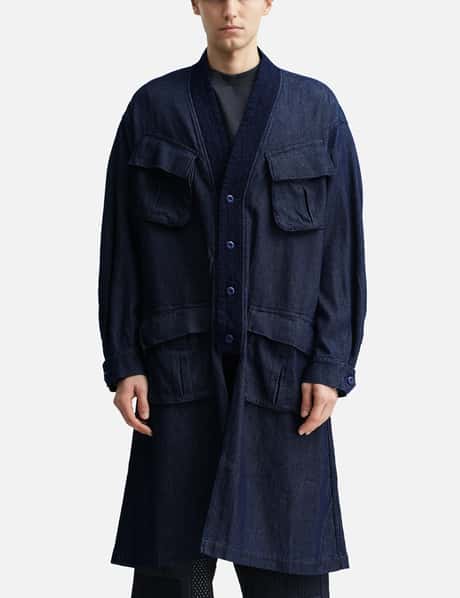 Haori Jungle Long Jacket Rinse view 10