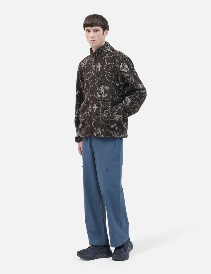 Hiking Patrol Print Fleece Jacket