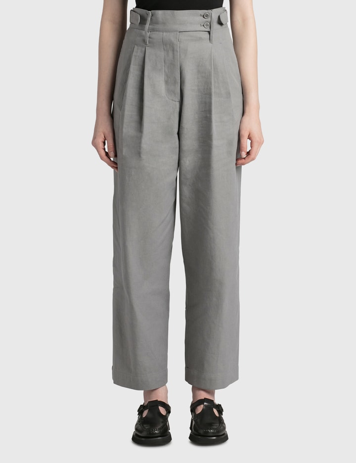 Two Tuck Cotton Pants Placeholder Image