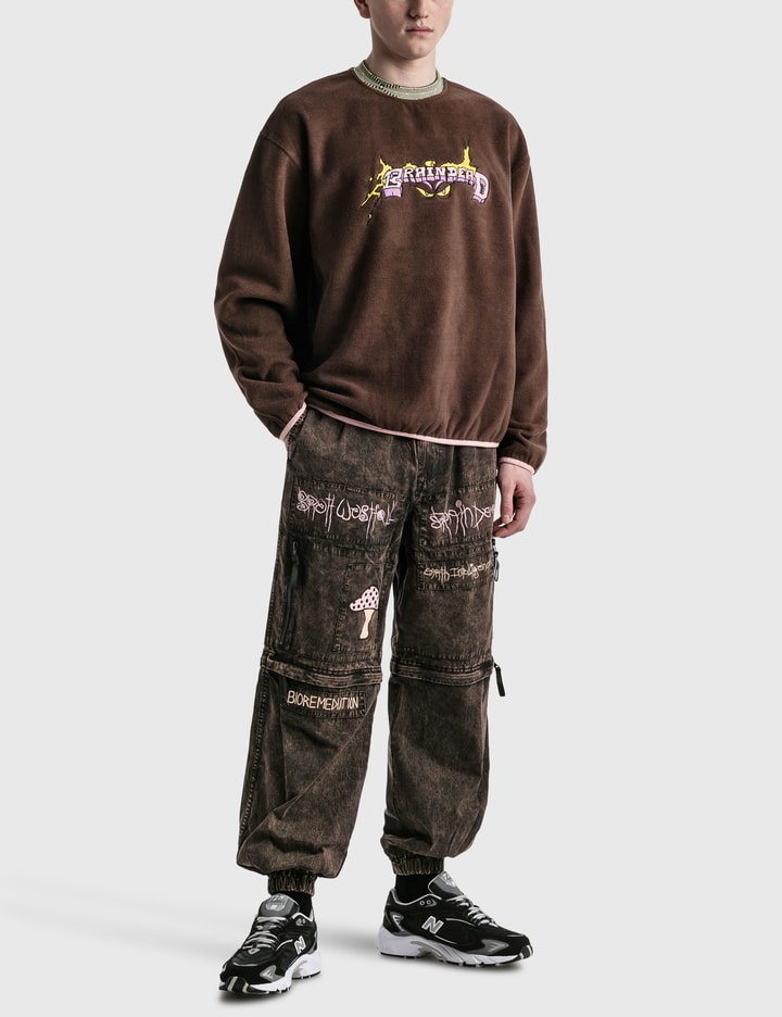 Evil Eyes Fleece Long Sleeve T-shirt Placeholder Image