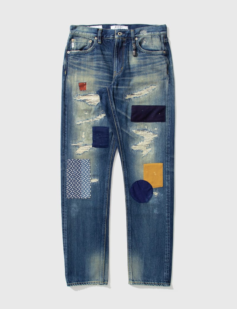 FDMTL - Slim Fit Straight Denim Jeans 