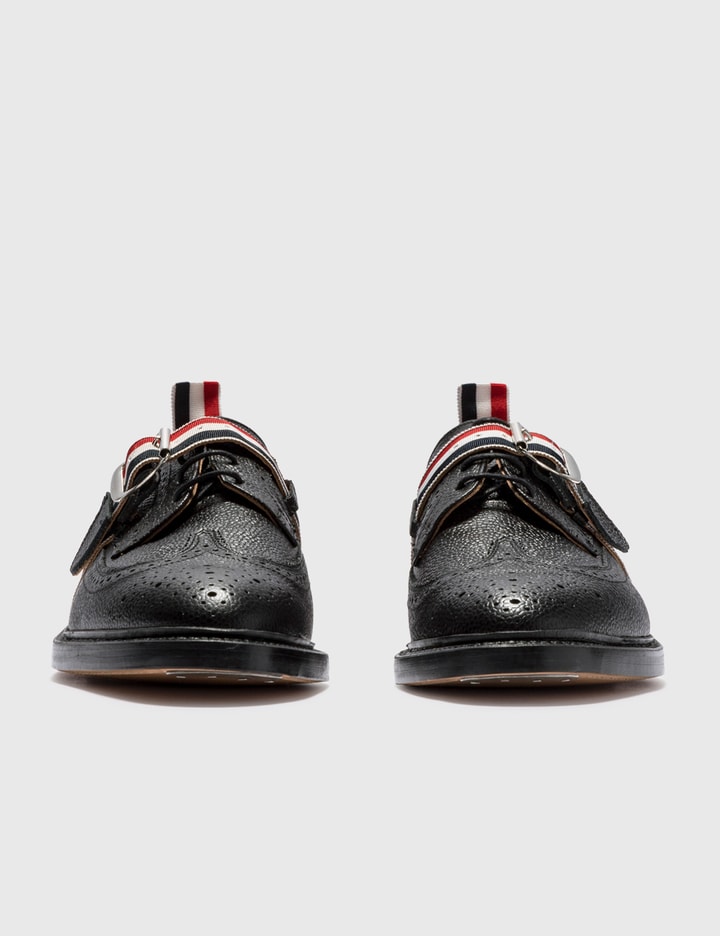 Classic Long Wingtip Brogue With Grosgrain Strap Placeholder Image